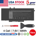 4GVMP C5GV2 9JRYT X77XY MCV1G RF7WM Battery for Dell Latitude 5400 5500 Series
