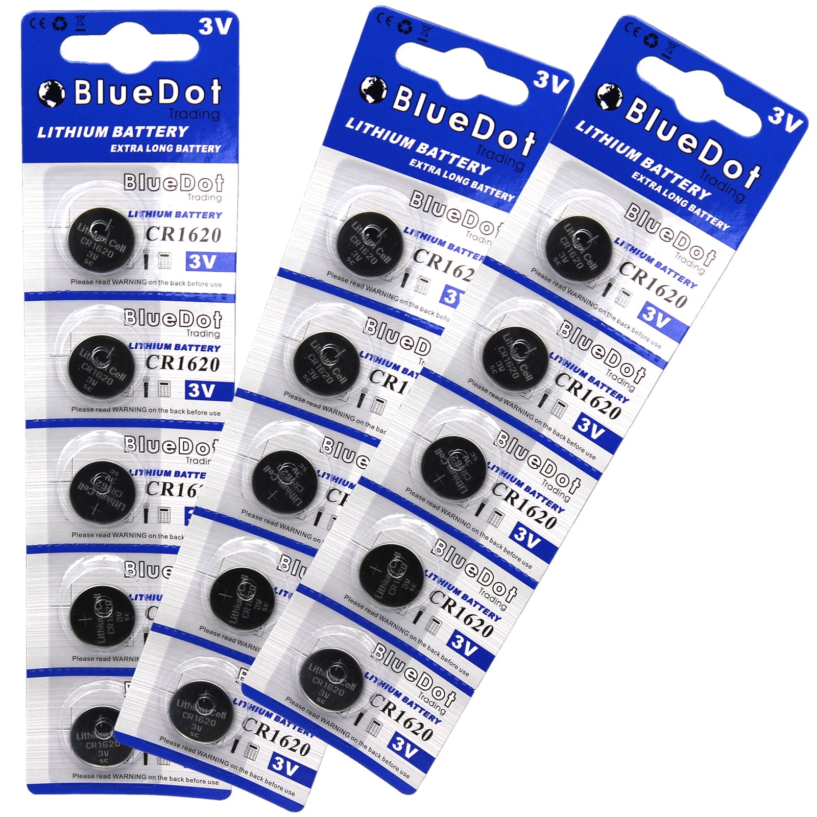 FREE Shipping NEW 15pcs Cr1620 / 5009LC / DL-1620 ~ Batteries 3V Guaranted Fast