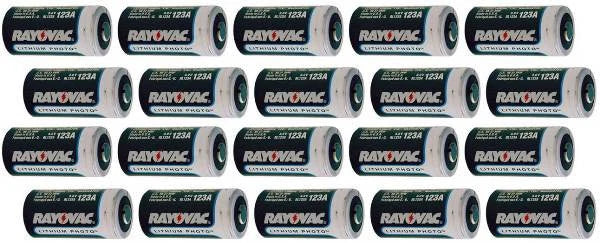 20 X CR123A cr123a Lithium Batteries bulk new !!