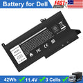 DJ1J0 Battery for Dell Latitude 12 7280 7290 13 7380 7390 14 7480 7490 42Wh NEW