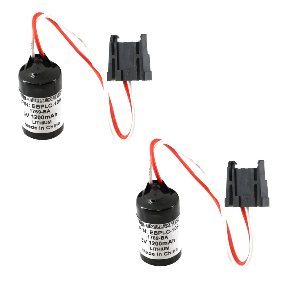 2pc COMPACT 1769-L23E-QBFC1B 1769-L32E 1769-L35E PLC Batteries