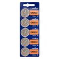 Murata CR2032 Battery 3V Lithium Coin Cell - (5 Batteries)