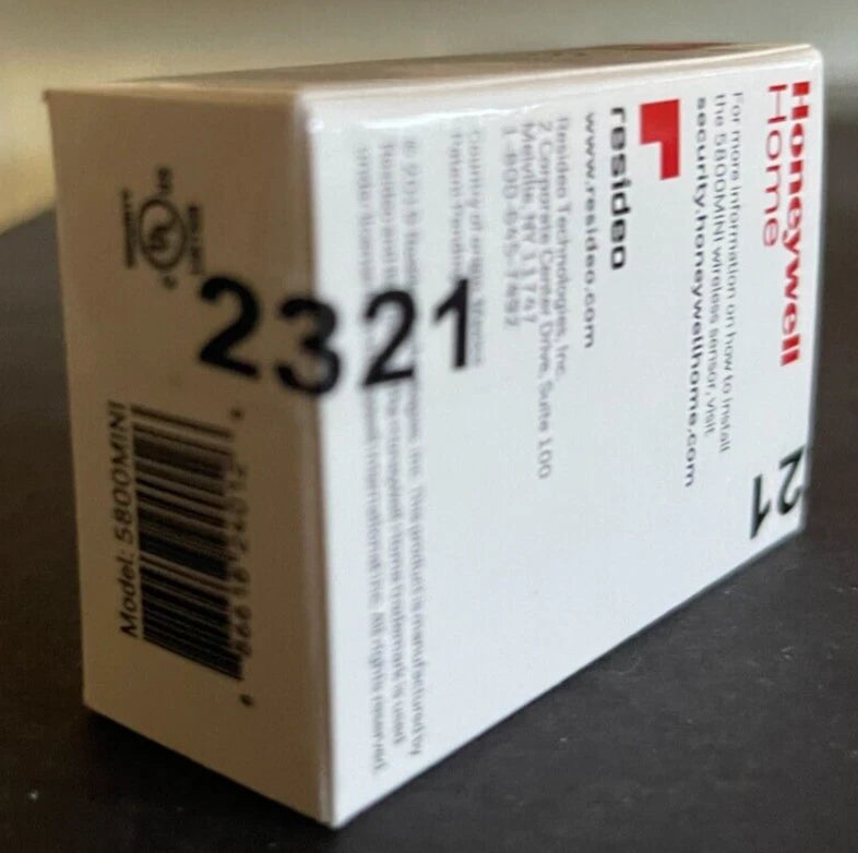 Brand New Honeywell 5800MINI Wireless Slim Contact, Battery Magnet,