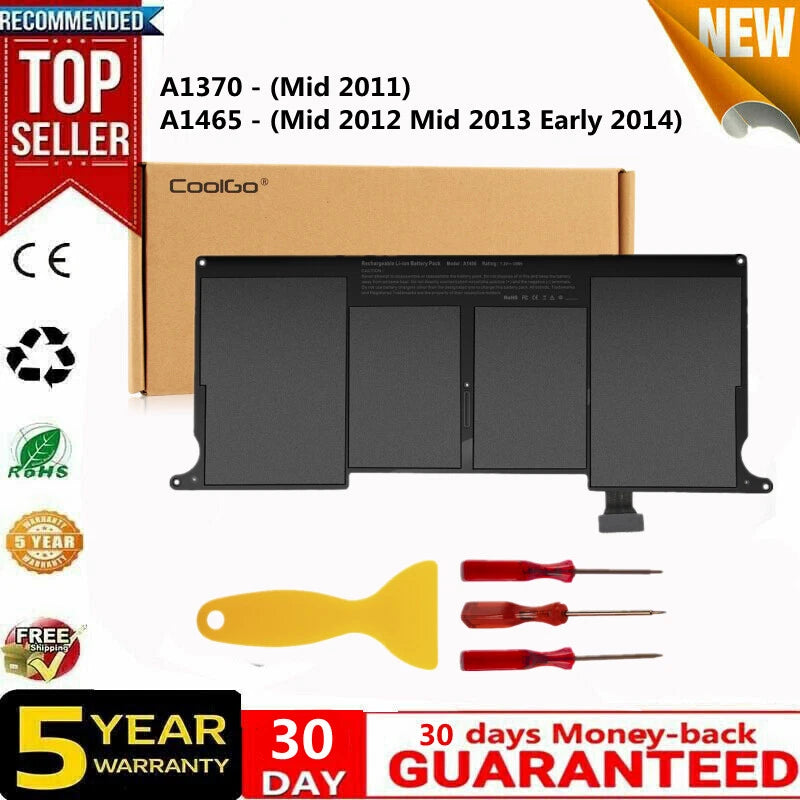 Battery A1406 A1495 for MacBook Air 11 inch A1465 mid 2011-2013 A1370 mid-2011
