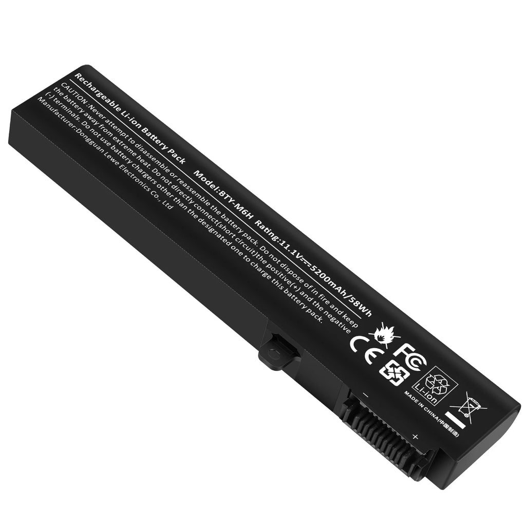 BTY-M6H Battery For MSI GE62 GE72 GP62 PE60 PE70 GE62VR GP72 GL72 2QC