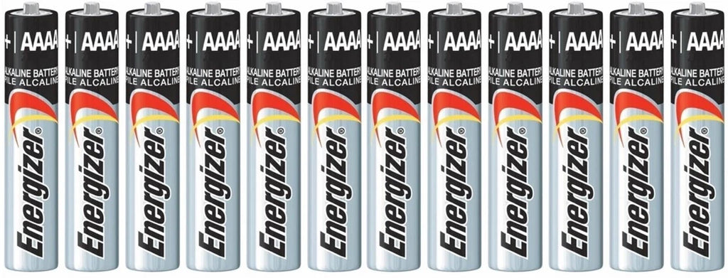 12 Energizer AAAA Alkaline Batteries Replaces E96, LR8D425, MN2500, MX2500