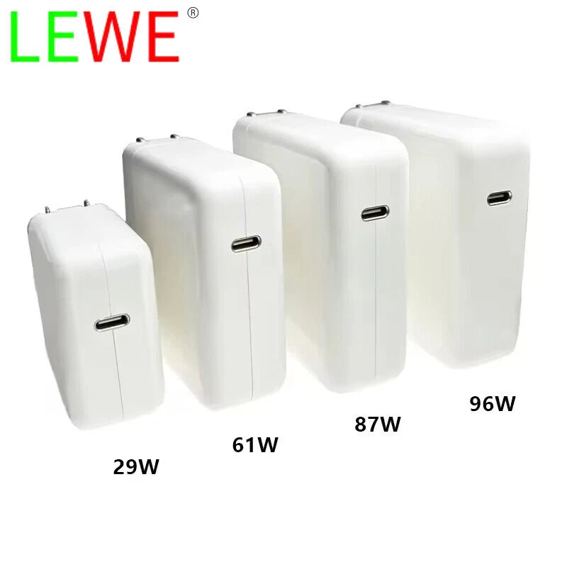 30W 61W 87W 96W USB-C Power Adapter Charger For MacBook Pro 13 15 Inch 2016-2024