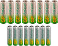 GP RECYKO NiMH Rechargeable 8 AA & 8 AAA Batteries