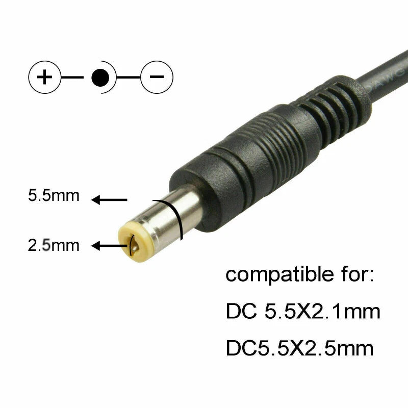 AC Adapter For Getac B300 B300X S400 Rugged Laptop 90W Charger Power Supply Cord
