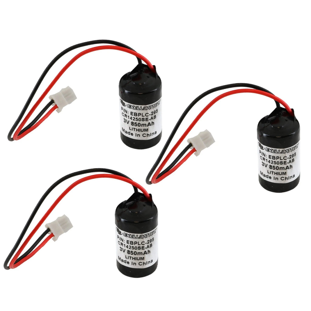 3pc Allen Bradley 1763-BA PLC Backup Compatible With Batteries
