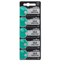 364 Murata Replaces Sony SR621SW LR621 SR621 Silver Oxide 5 Batteries