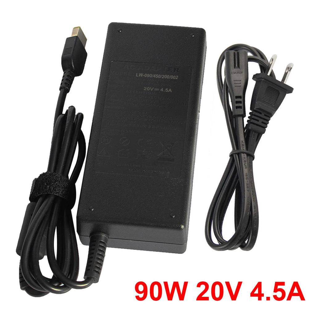 90W AC Adapter Charger for Lenovo ThinkPad Yoga 260 370,T470 T450s T460s Laptop