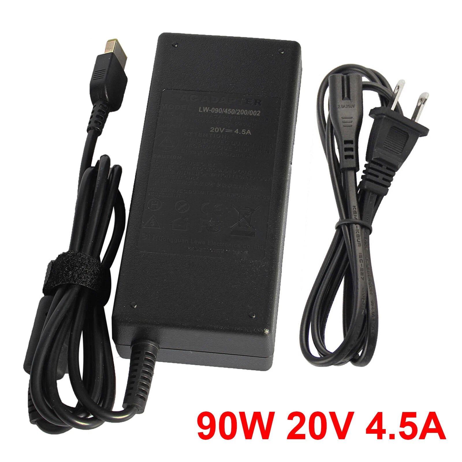90W AC Adapter Charger for Lenovo ThinkPad Yoga 260 370,T470 T450s T460s Laptop