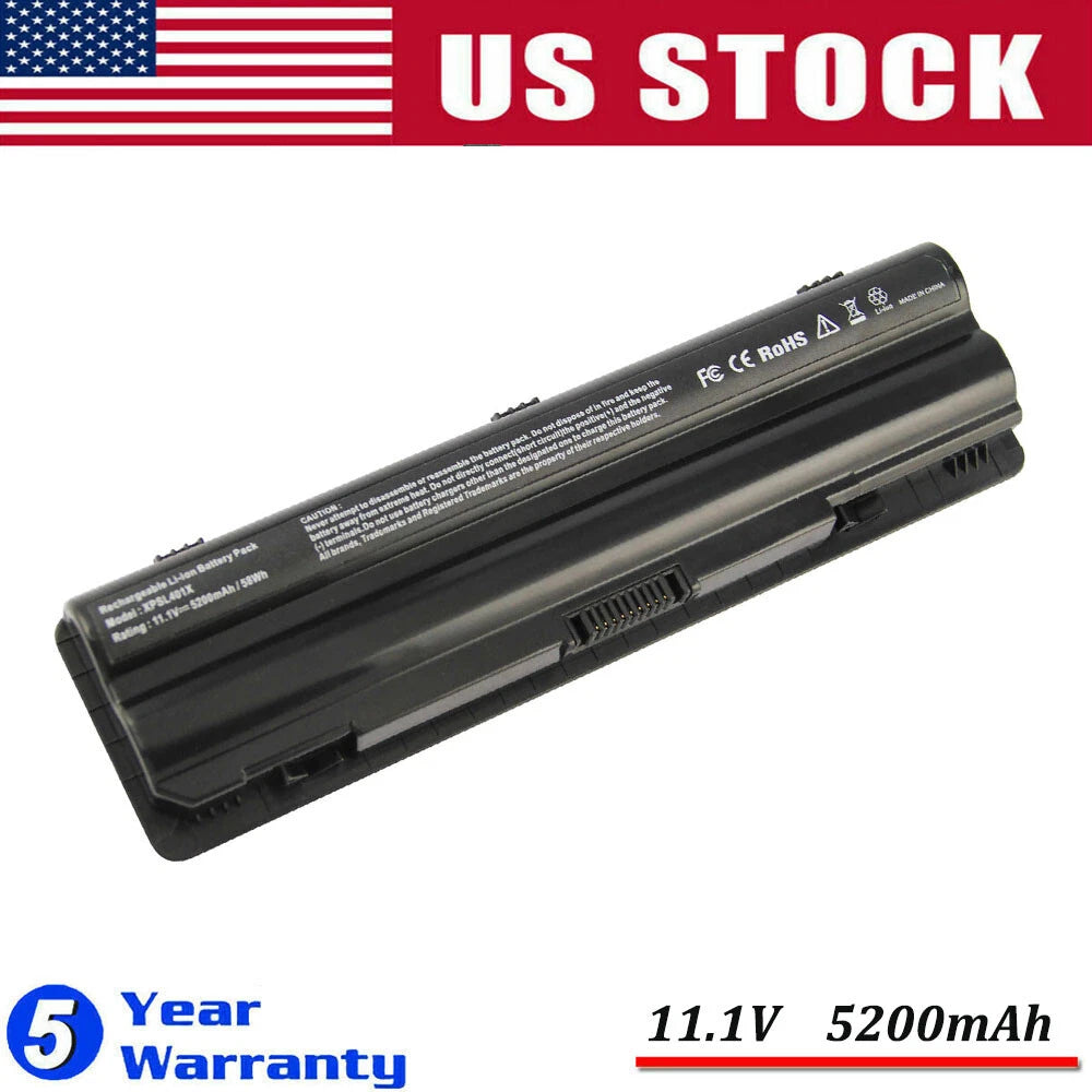 Battery for Dell XPS 14 15 17 Series L502x L702x P11F JWPHF 312-1123 Notebook PC