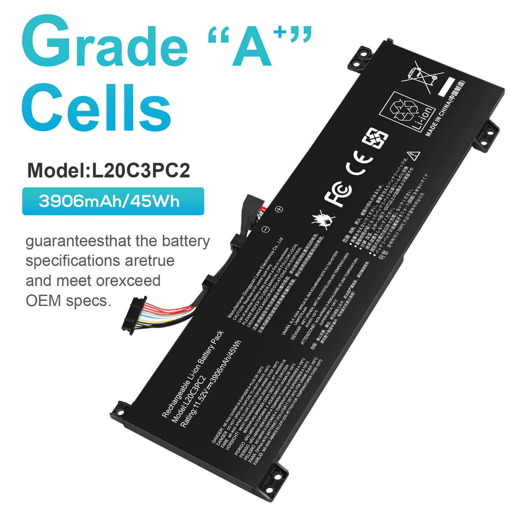 ?L20C3PC2 L20M3PC2 L20D3PC2 Battery for Lenovo Ideapad Gaming 3-15IHU6 3-15ACH6