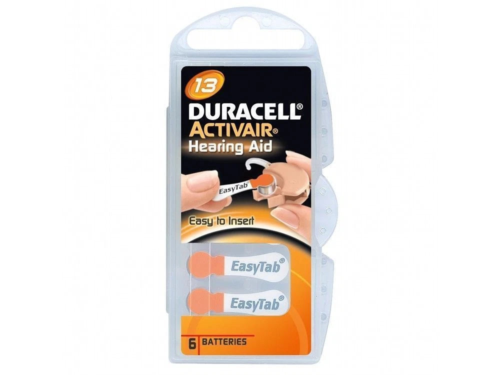 Duracell Activair Hearing Aid Batteries :Size 13(60 Batteries) Fresh Exp-2029