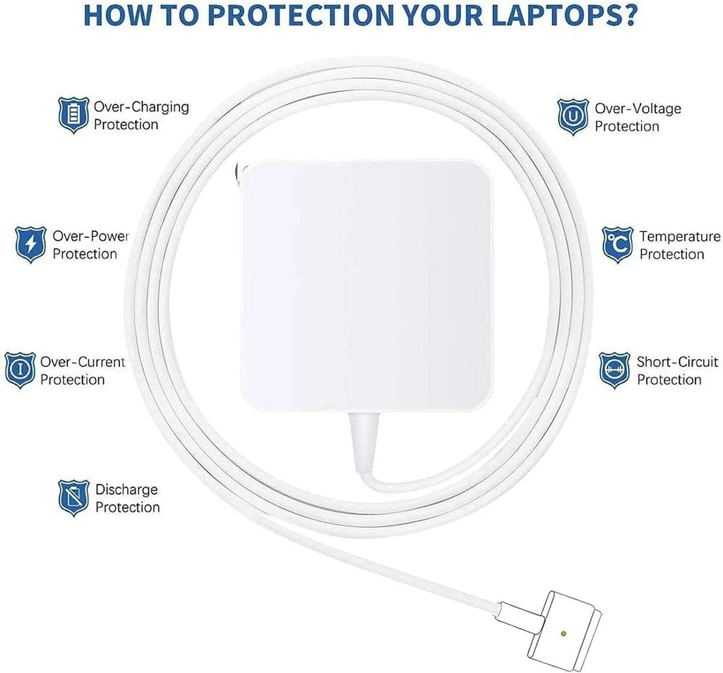 Mac Book Pro 45W Charger 45W T-Tip Power Adapter for Mac Book Air 11'' & 13''