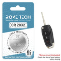 Key Fob Battery Replacement for Ford Ranger 2023 2022 2021 2020 2019