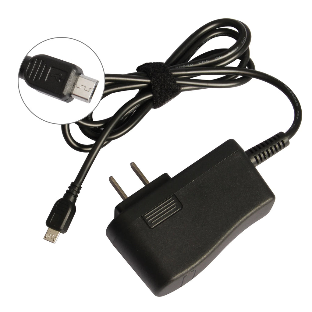 AC Wall Charger Power Supply Adapter w/ Micro USB DC5V/2A for Raspberry Pi 3 / 2