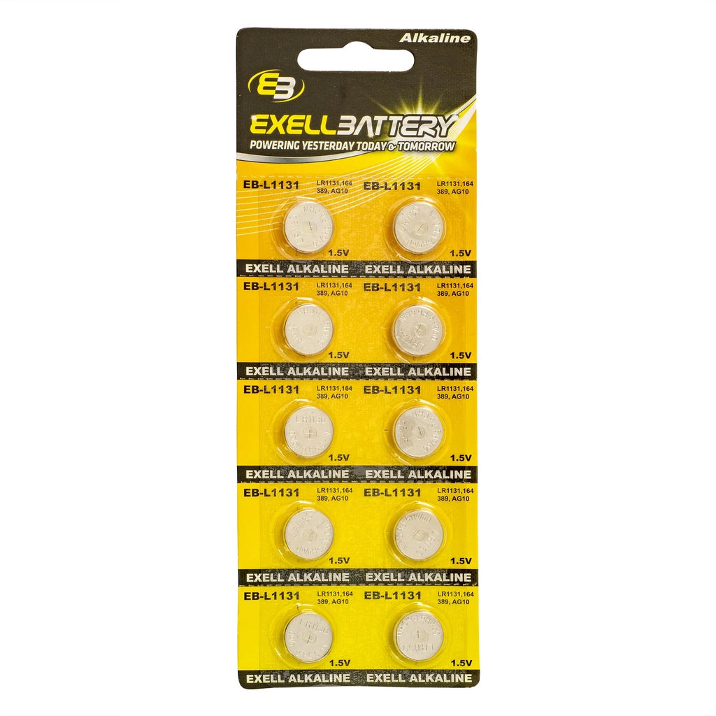 Exell Battery Alkaline Watch Batteries