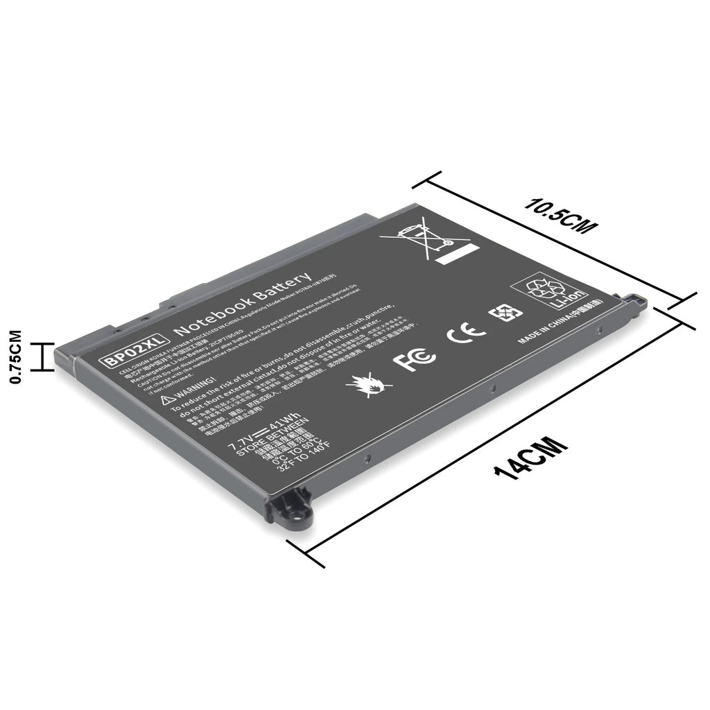 Battery For HP Pavilion 15-AU 15-AU010WM 15-AU123cl 849909-855 849569-421