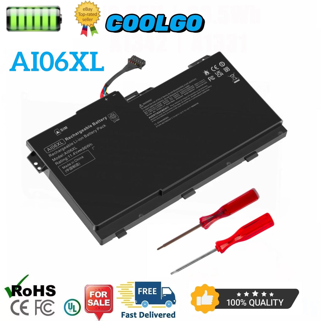 AI06XL Battery For HP ZBook 17 G3 808451-001 HSTNN-C86C HSTNN-LB6X 96Wh