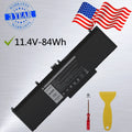 84Wh WJ5R2 Battery For Dell Latitude 5570 E5570 Precision M3510 3510 Series
