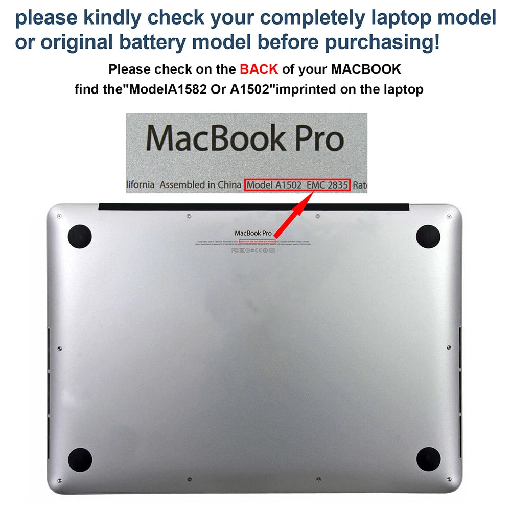 A1493 A1502 Battery for MacBook Pro 13" Retina ME864LL/A ME866LL/A 020-8148+TOOL