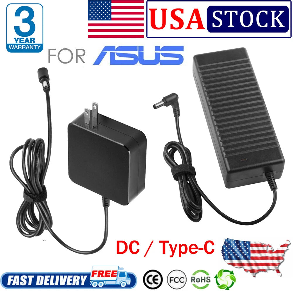 45W 65W AC Adapter Charger for Asus Laptop Zenbook EeeBook Transformer Book Cord