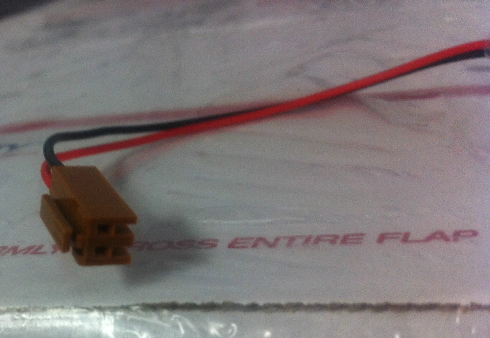 Brand New Sanyo CR17450E-R 3V Lithium Battery, with Wire Leads and Connector