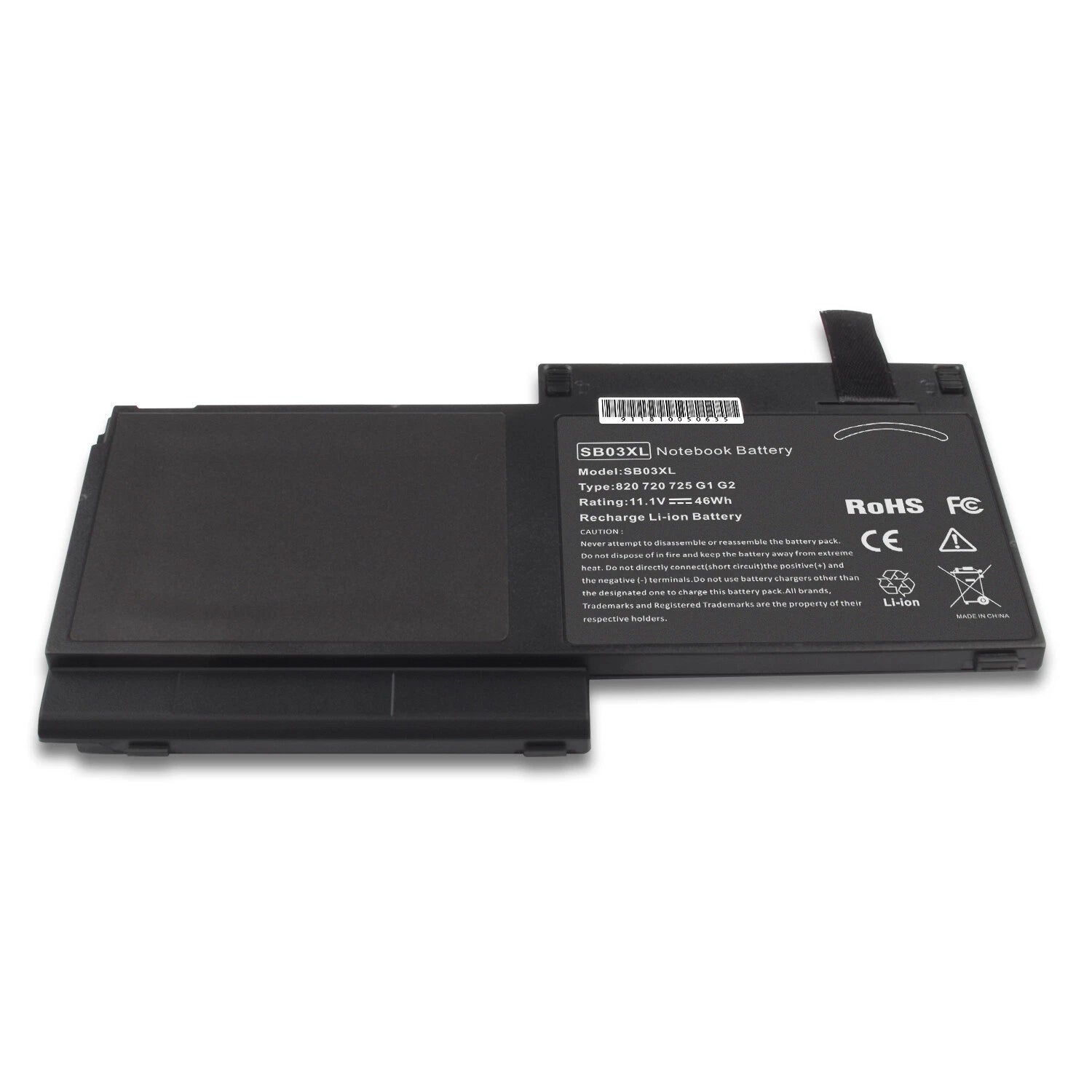 Battery SB03XL SB03026XL For HP EliteBook 720 820 G1 G2,725 G2 G3, 755 G3 SBO3XL