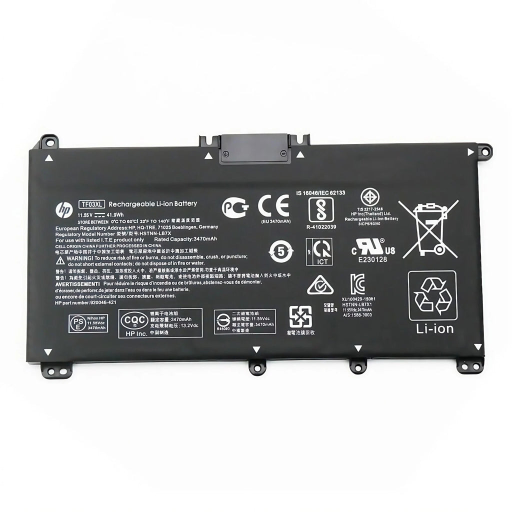 Genuine TF03XL Battery For HP Pavilion 15-CC 15-CK 15-CD 14-CD Series 920070-855