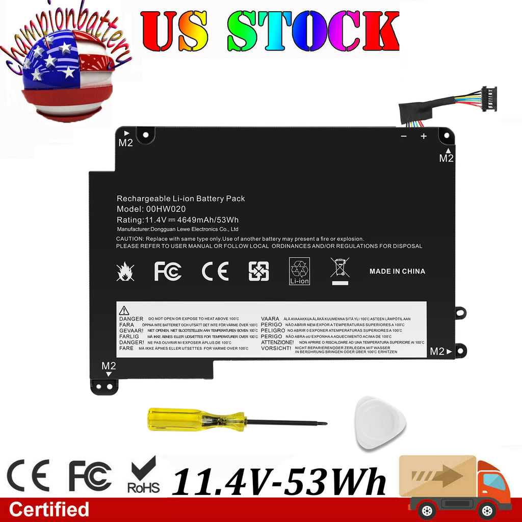 Battery For Lenovo ThinkPad Yoga 460 P40 00HW020 00HW021 SB10F46458 SB10F46459