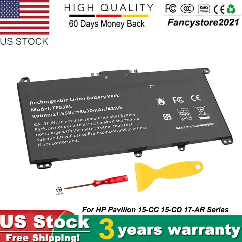 TF03XL Battery For HP Pavilion 920070-855 920046-121 920046-421 920046-541