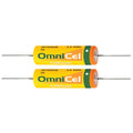 2pc OmniCel ER14505HD 3.6V Sz AA Lithium Battery Axial Pins Sensors Detectors
