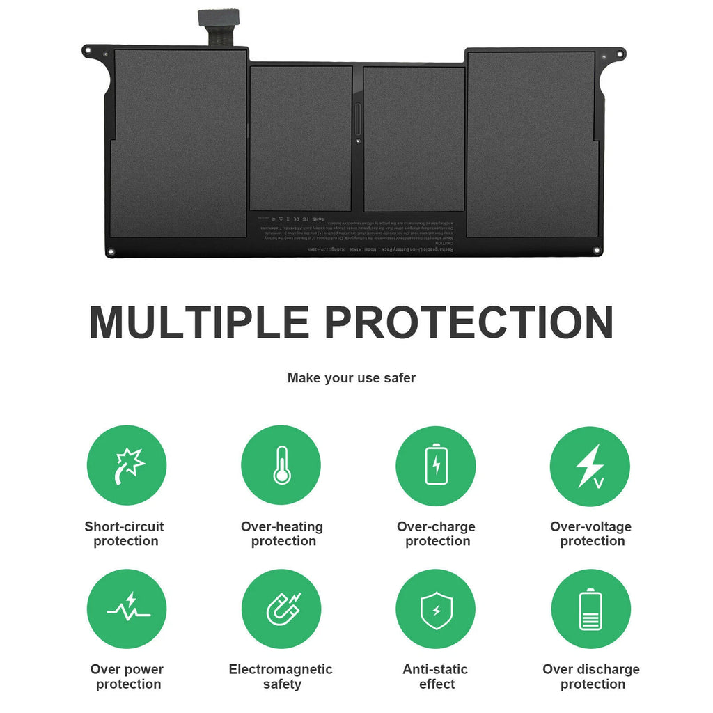 A1495 A1406 Battery For MacBook Air 11'' A1465 Mid 2011-2013 Early 2014 A1370