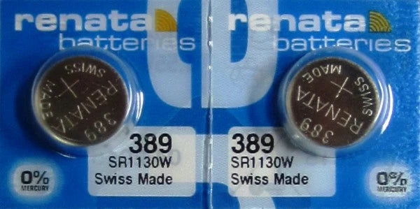 2 Renata Replacement Batteries for Swatch SCUBA LOOMI