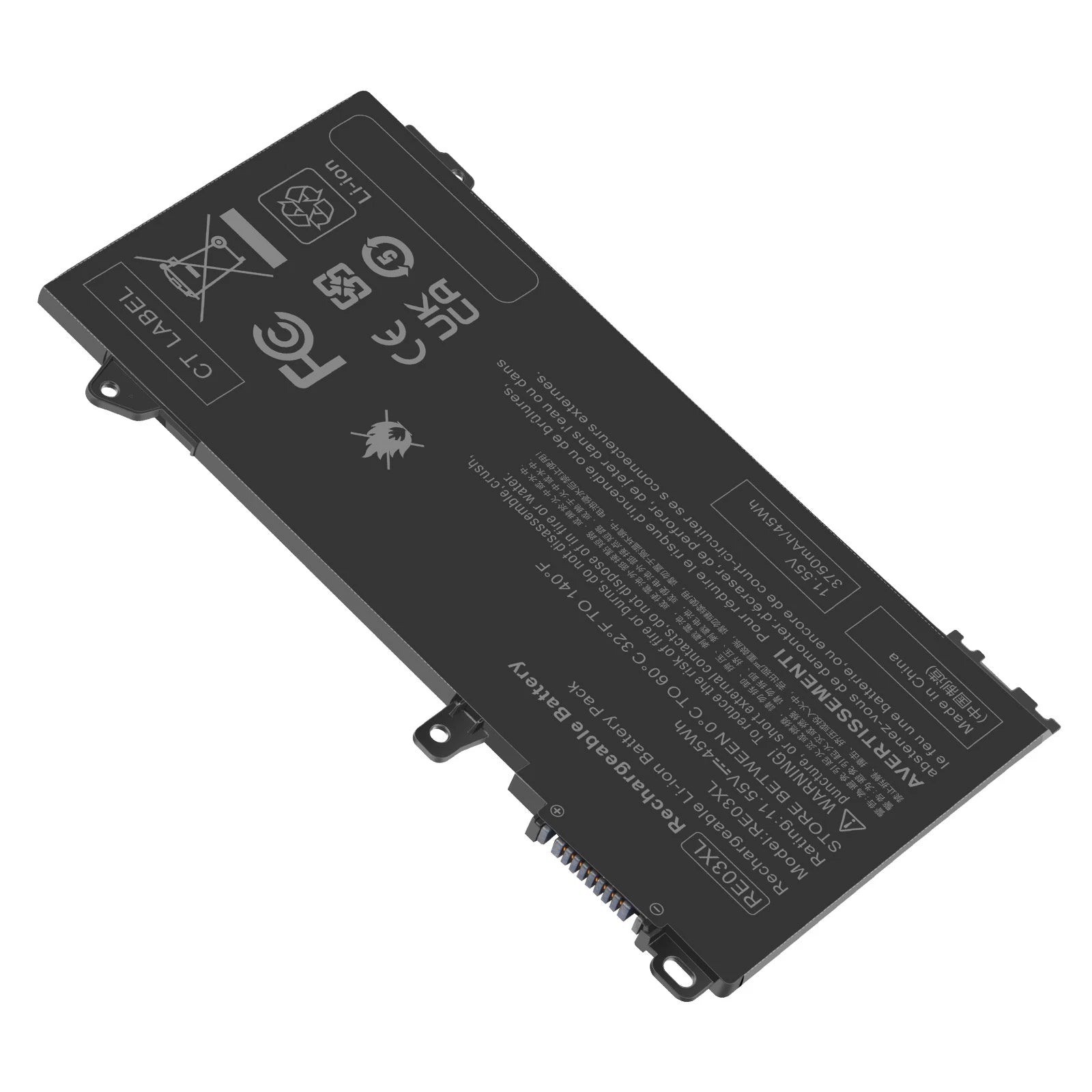 RE03XL Battery For HP ProBook 430 G6 440 G6 445 G6 455R G6 450 G7 HSTNN-DB9A