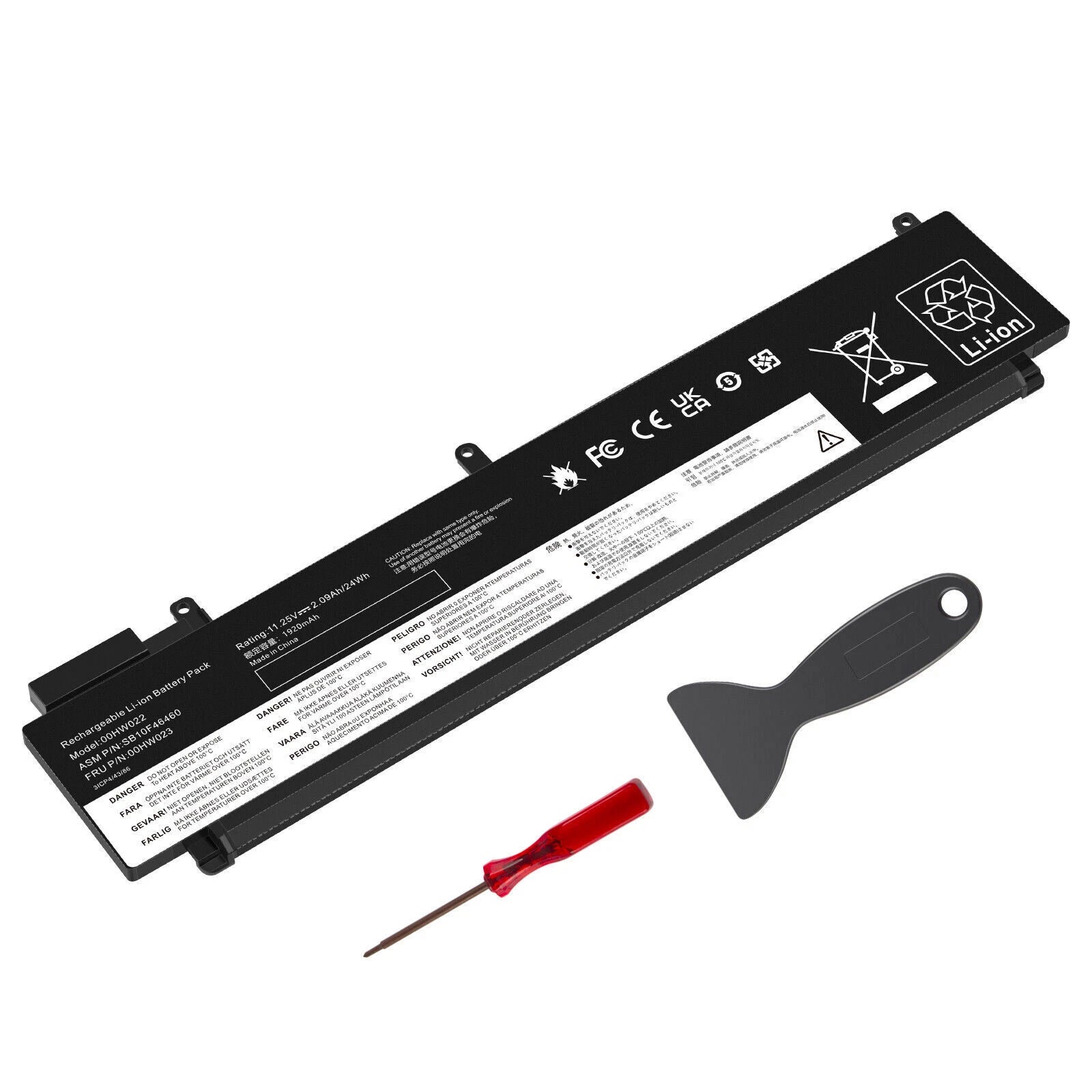 00HW023 00HW022 Battery for Lenovo ThankPad T460s T470s SB10F46460 SB10F46461