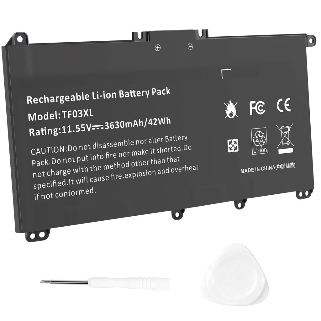 Replace TF03XL Battery For HP Pavilion 14-BF 14-BK 15-CD 15-CK Series 11.55V 42W