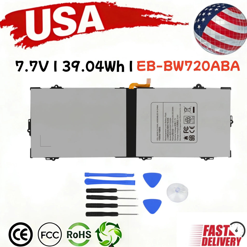 LOT EB-BW720ABA Battery For Samsung Chromebook 4 11.6" XE310XBA-K02US 39.04Wh