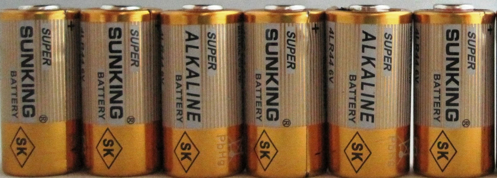6 BULK SUNKING 4LR44 L1325 PX28A 476A A544 28A Batteries
