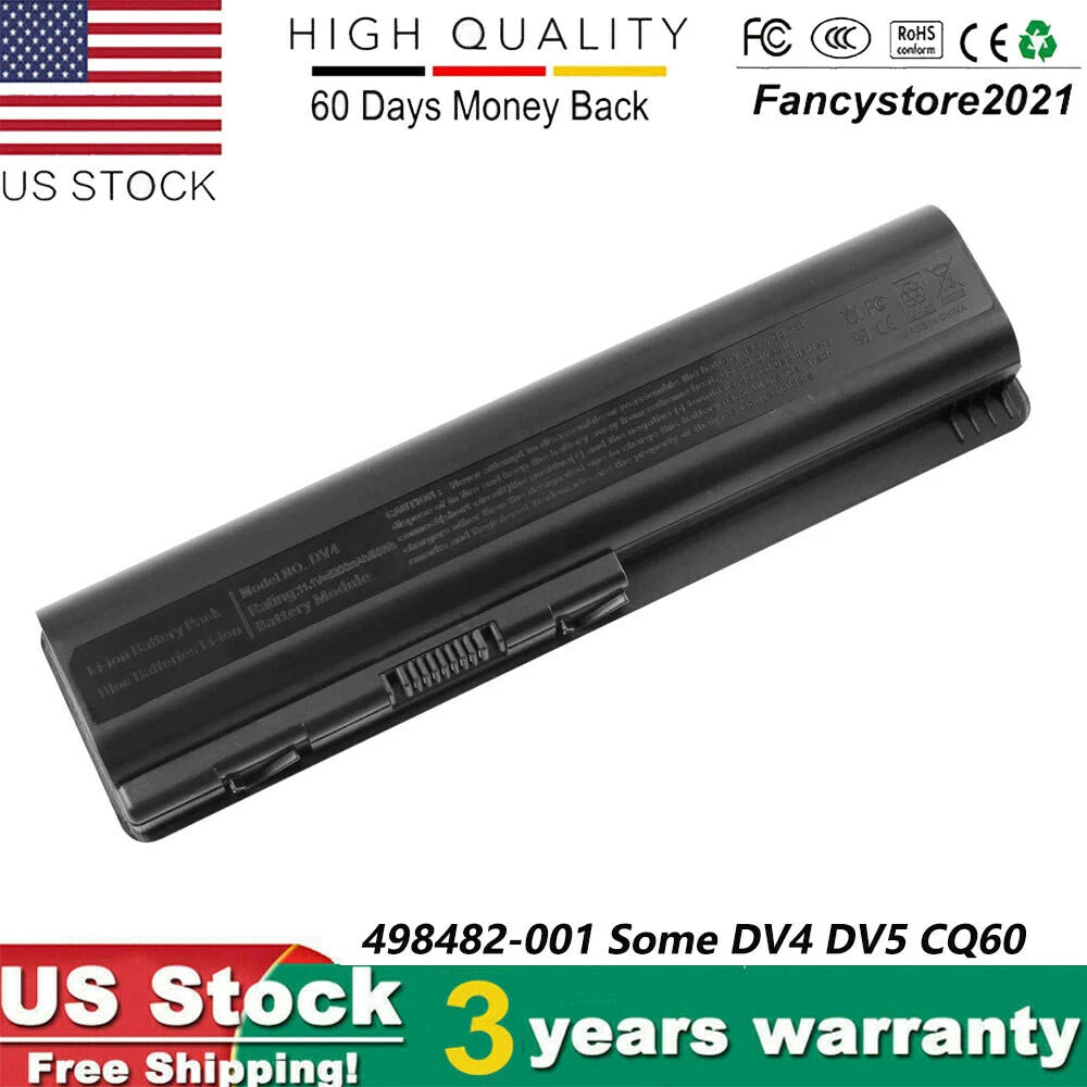Replacement Battery for HP HSTNN-CB72 CQ45 CQ50 CQ60 DV4 DV5 5200mAh 10.8V NEW