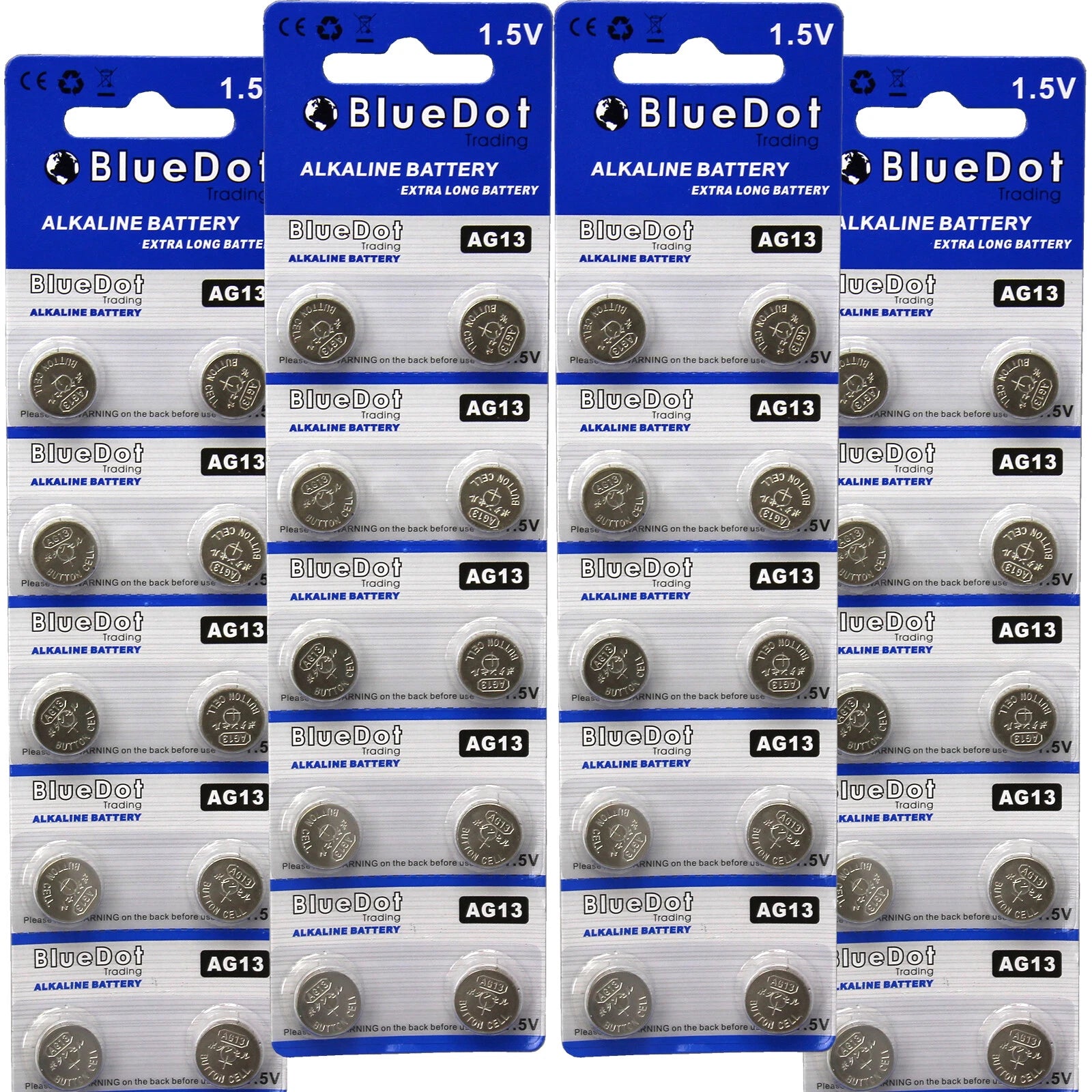 (40) LR44 AG13 357 357A A76 303 L1154 1.5 Volt Alkaline Batteries USA Shipper