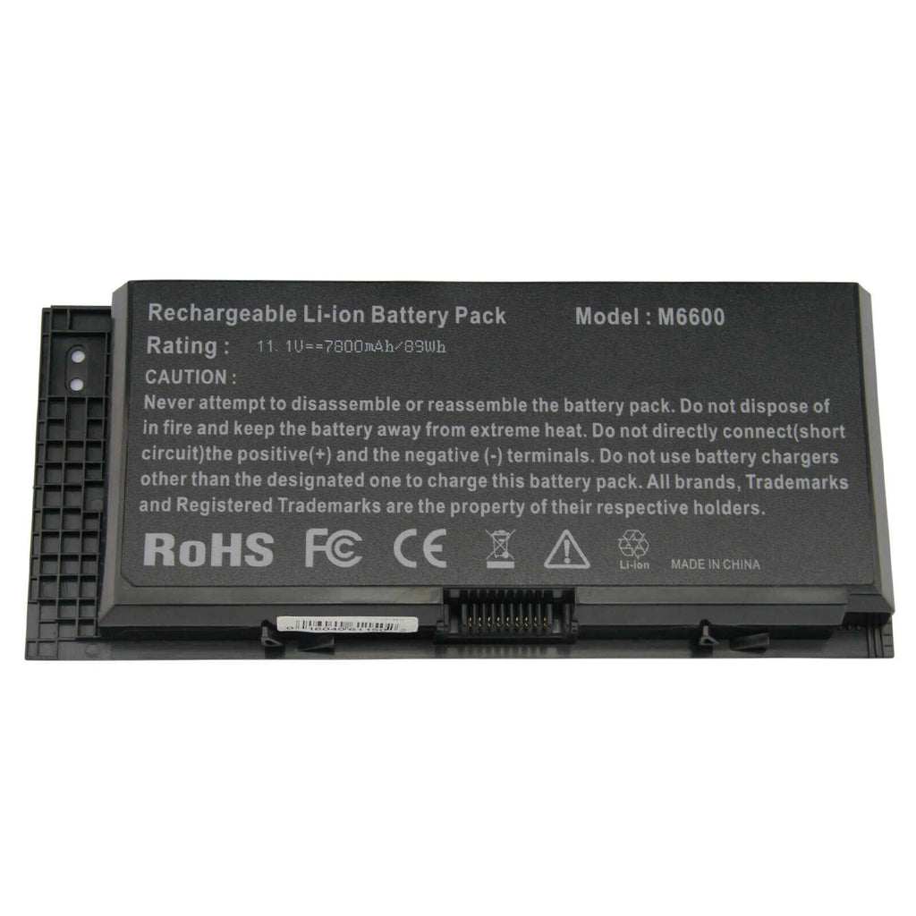 Battery for Dell Precision M4600 M4700 M6600 M6700 M6800 R7PND FV993 312-1177