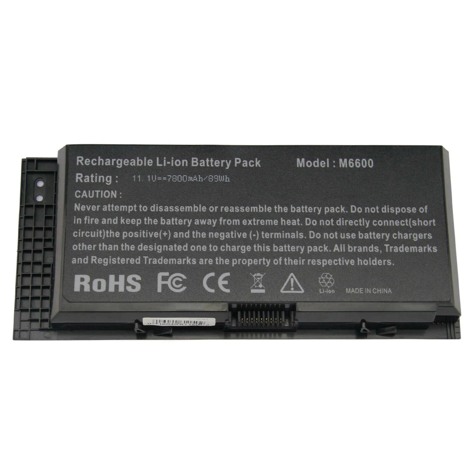 Battery for Dell Precision M4600 M4700 M6600 M6700 M6800 R7PND FV993 312-1177