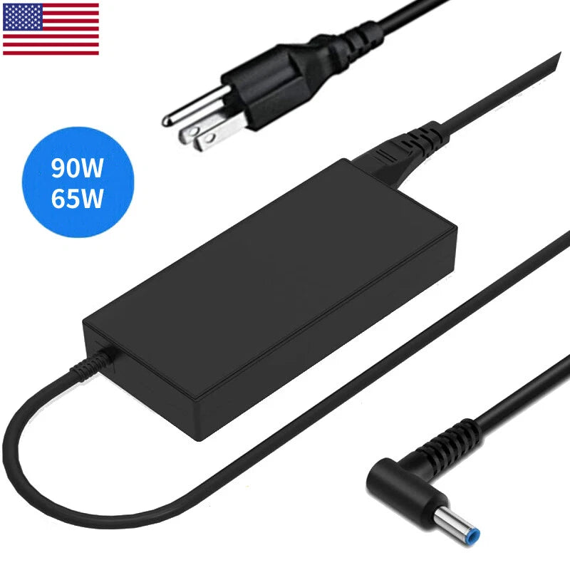Charger for Hp is 13252 Laptop Power Cord Supply 65W 45W 90W Pavilion Blue Tip