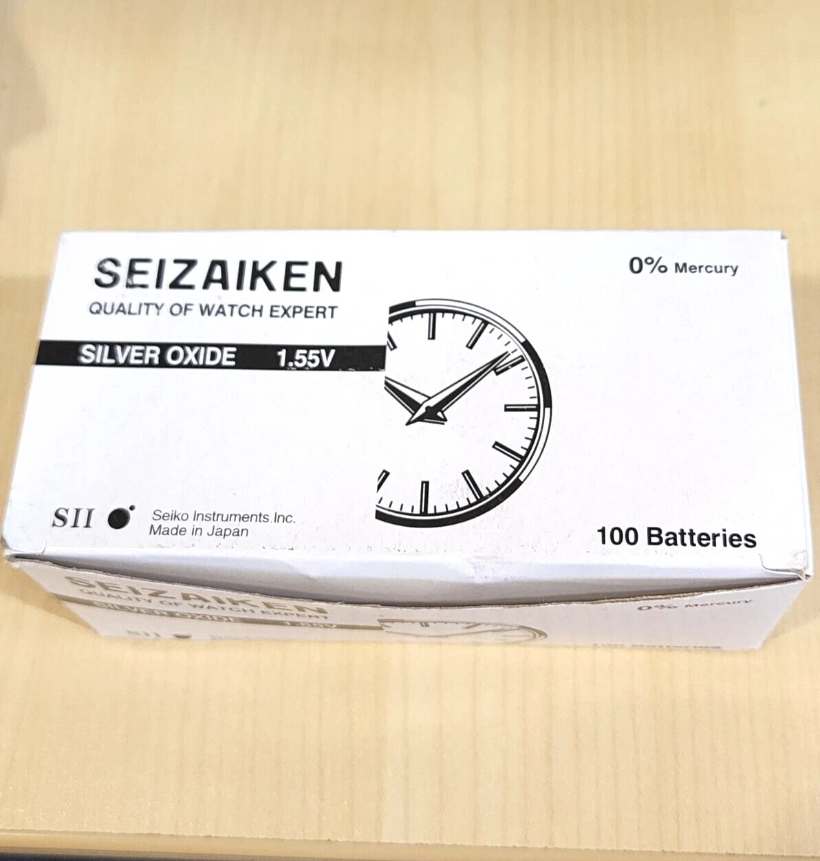 1 x FRESH Seiko/Seizaiken 377 376 SILVER OXIDE WATCH BATTERY SR626SW SR626W