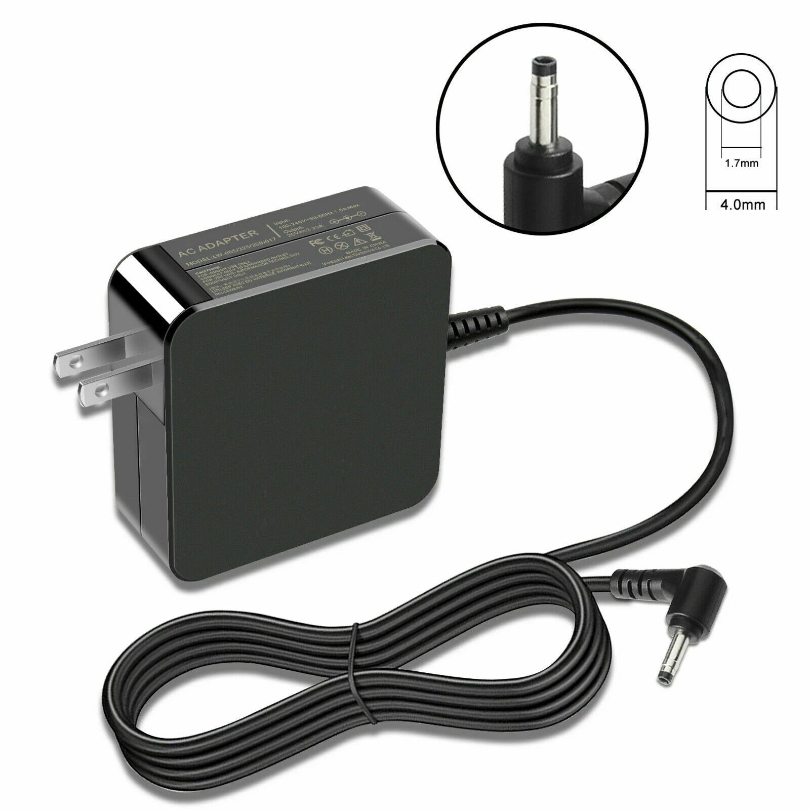 65W Power Charger AC Adapter For Lenovo Ideapad Flex 5 15IIL05 81X3 81X3000V