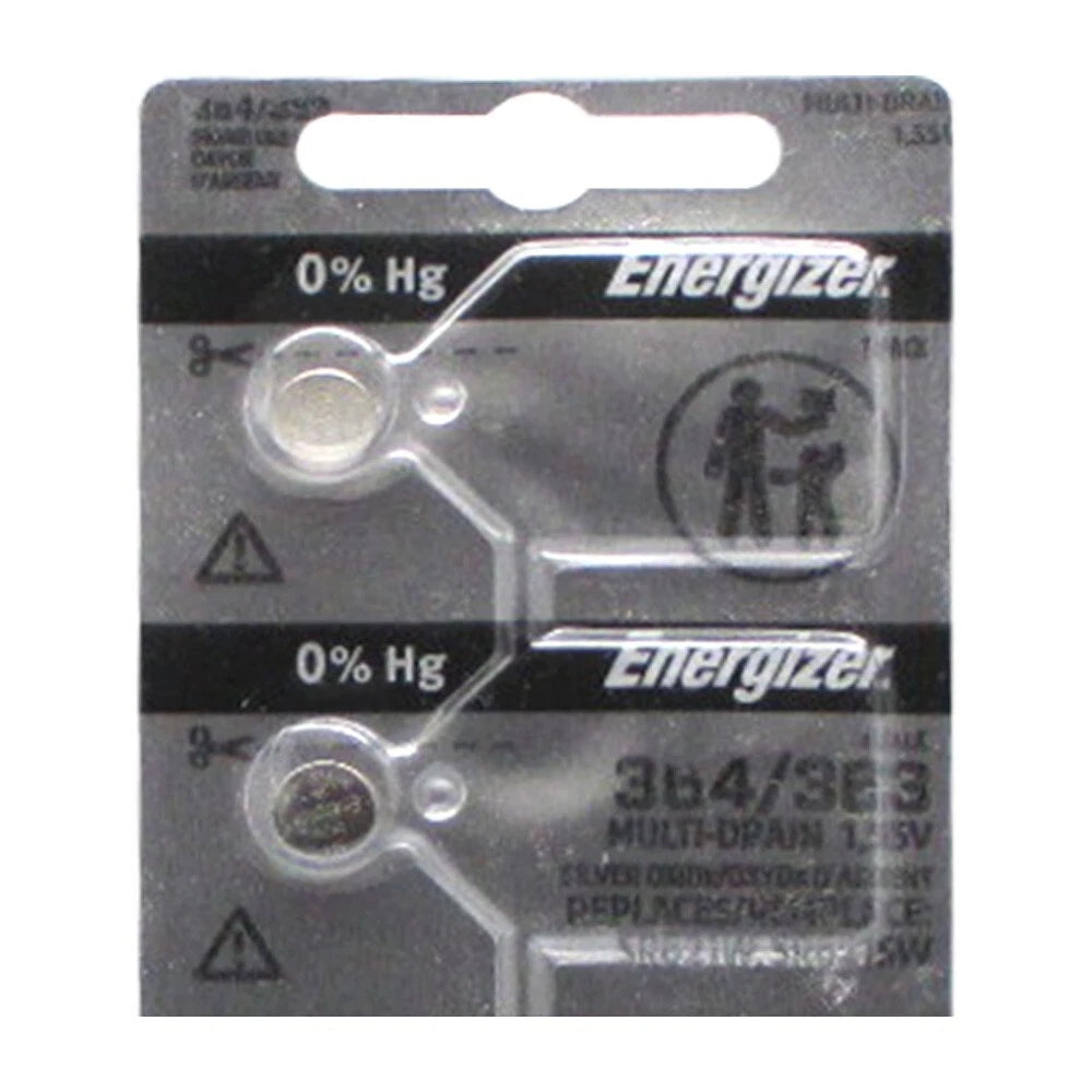ENERGIZER 364 363 SR621W SR621SW WATCH BATTERY NEW x 2